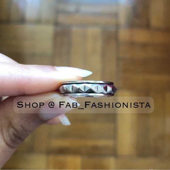 Sterling Silver Spinner Ring Anxiety - Picture 1 of 9